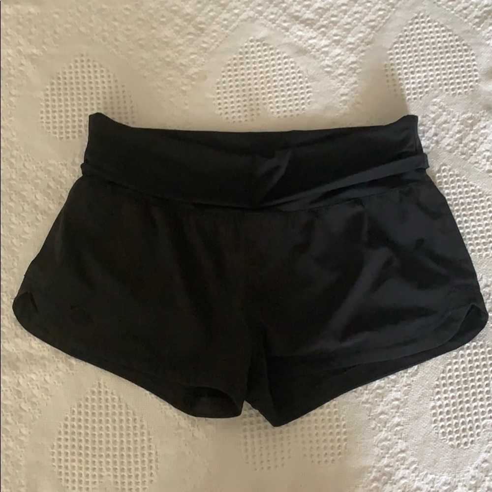 black beach shorts